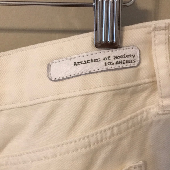 Articles of Society white jean skirt - Picture 3 of 4